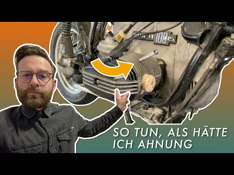 First steps on a BMW R100RS | I'm getting help | Build Part #2