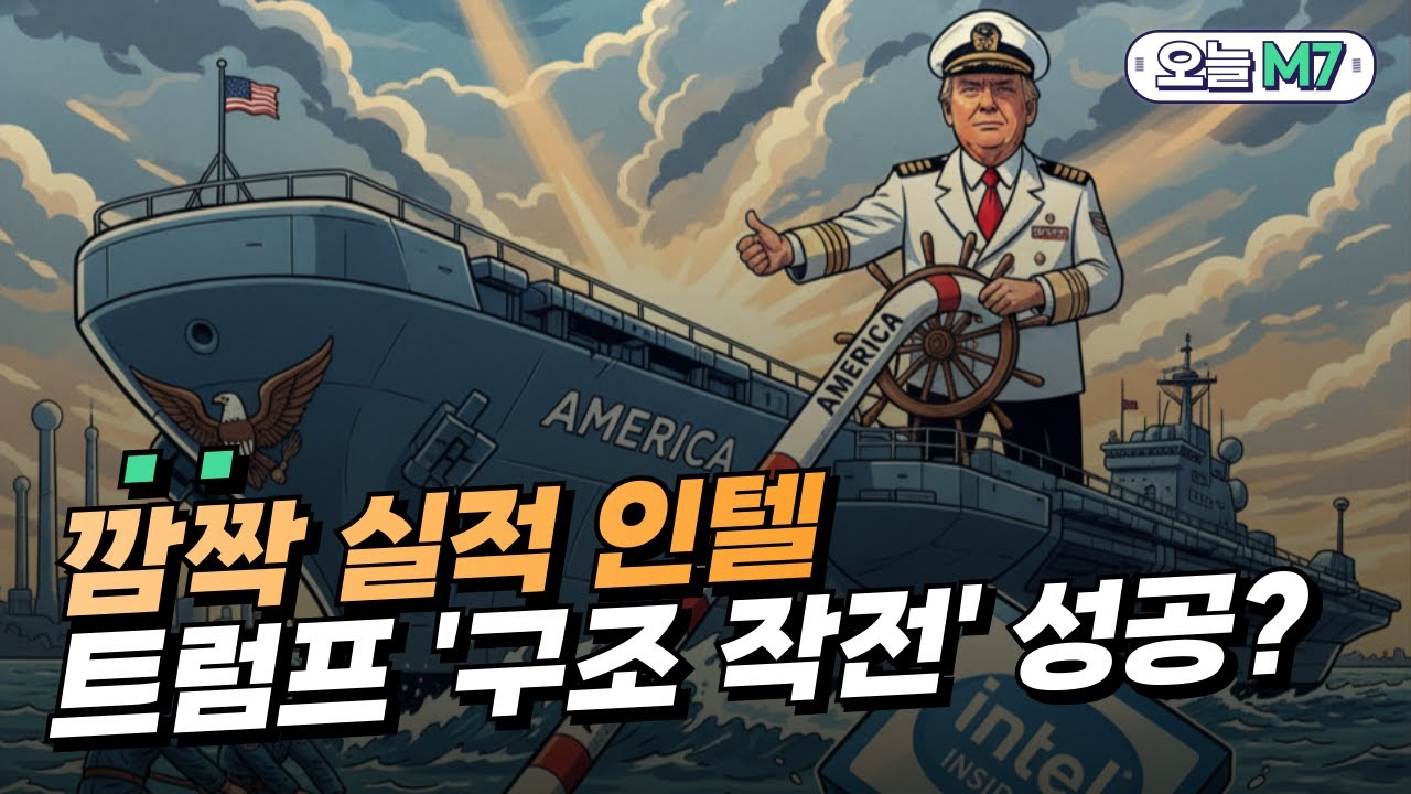 적자 끝내고 깜짝 실적, 트럼프의 ‘인텔 구하기' 성공? | AI 웹브라우저 치열한 경쟁 시작! [오늘M7]