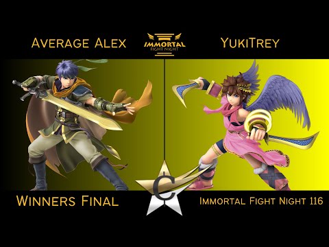 Immortal Fight Night 116 Winners Final - Average Alex (Ike) vs YukiTrey (Pit) Smash Ultimate - SSBU