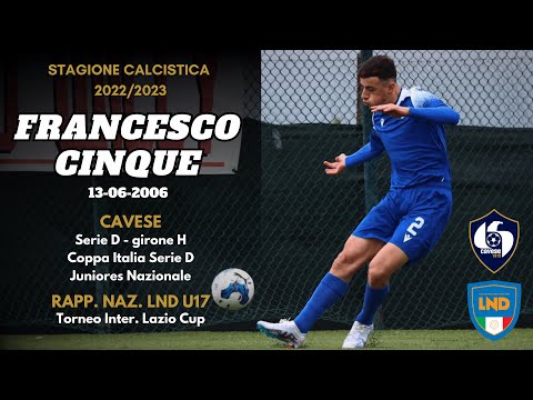 Francesco Cinque (2006 - 16 y/o) | Cavese - Best Defence, Passes & Tackles | 2022/23