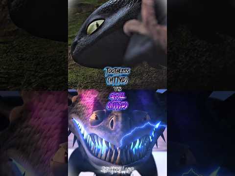 Toothless (HTTYD) vs Skrill (HTTYD) |#httyd #httyd2 #httydthehiddenworld