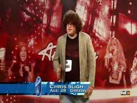 Chris Sligh - first audition. American Idol