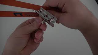 [39] Opening a slide barrel bolt clasp