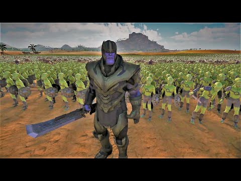 THANOS ARMY vs 1 MILLION ZOMBIES | Ultimate Epic Battle Simulator 2 UEBS 2