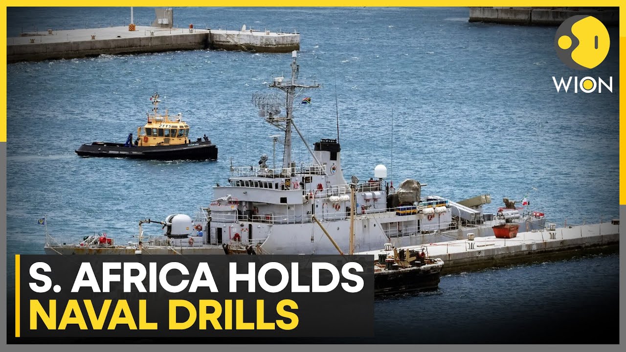 South Africa Holds Naval Drills with China, Russia, Iran | WION NEWS