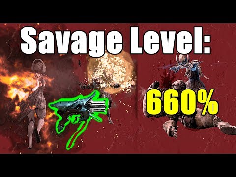 Banshee + Zakti: 660% SAVAGE (Warframe)