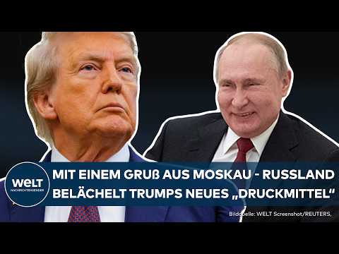 UKRAINE-KRIEG: Russland reagiert auf Trumps neustes Druckmittel! Dmitriev bekräftigt Putins Worte