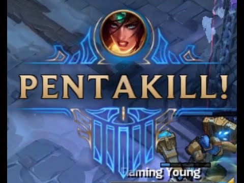 Sivir ARAM Solo Pentakill (vs Bots) - League of Legends - Flaming Young (28th February 2016)