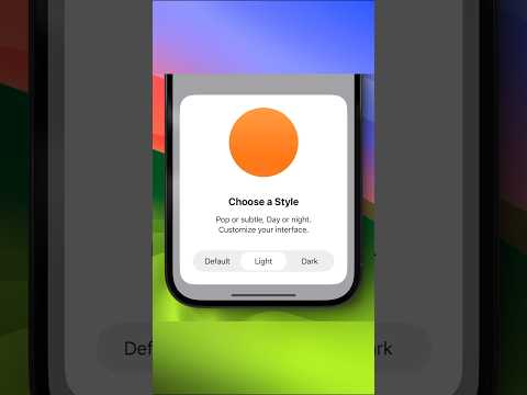 #SwiftUI App Theme Switcher - Dark Mode Switch - iOS 17 - Xcode