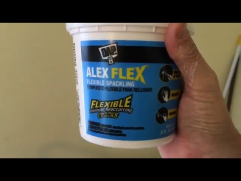 Dap Alex Flex Flexible Spackle Plaster Ceiling Crack Repair , sands great !!