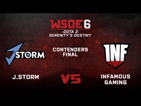 Infamous vs J.Storm Game 1 - WSOE 6: Dota 2 - Serenity's Destiny - Contenders Final