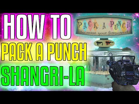 SHANGRI-LA PACK A PUNCH TUTORIAL! (Call of Duty Black Ops 3 Zombies Chronicles)