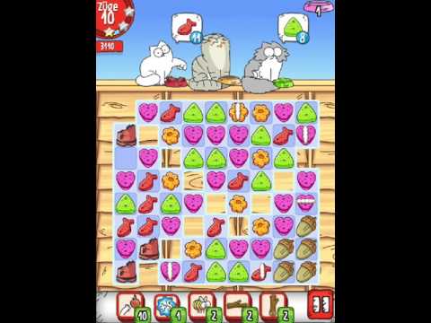 Simons Cat - Crunch Time - Level 208 - No Boosters (by match3news.com)