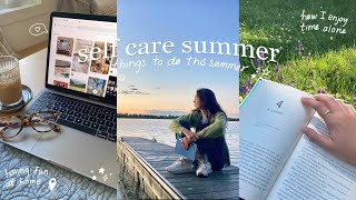 things to do this summer (alone or with friends) | self care summer vlog