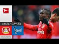 Great Performance By B04 | Bayer 04 Leverkusen - Hertha BSC 4-1 | Highlights | Bundesliga 22/23