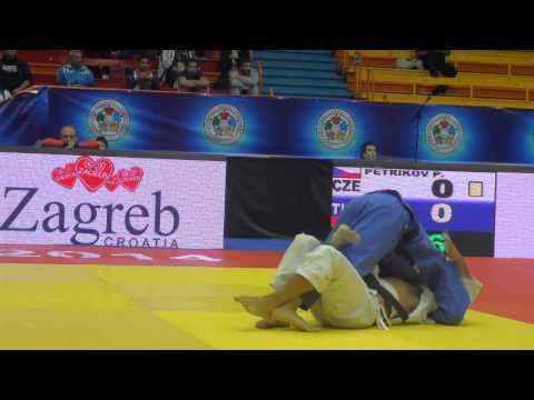 Sinan SANDAL (TUR) - Jasper LEFEVERE (BEL) 2014 Judo Grand Prix Zagreb