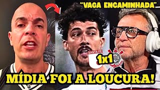 NO ÚLTIMO MINUTO! A MÍDIA ENLOUQUECEU com o gol salvador do Corinthians contra o Santa Fe