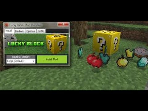 Minecraft-  Lucky Block Mod  - Modded Mini-Game -- WIPEOUT HUNGER GAMES