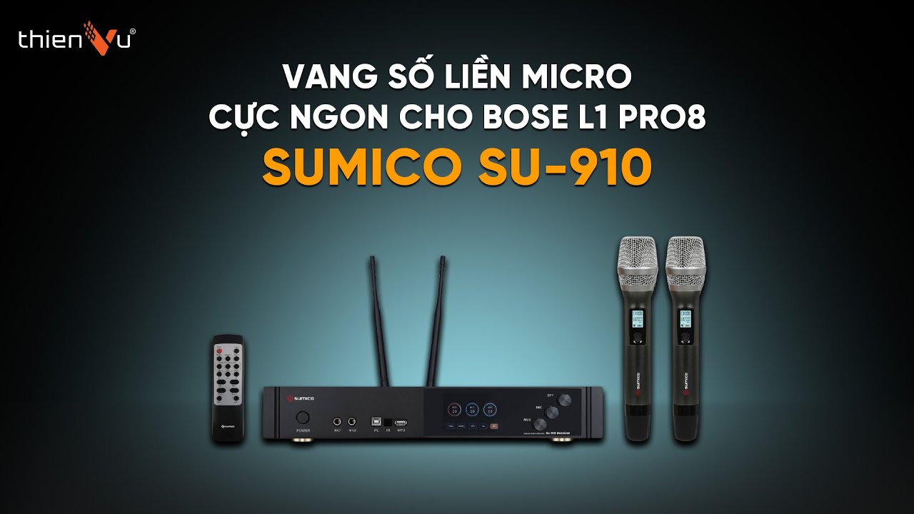 video Micro Tích Hợp Mixer Karaoke Sumico SU-910 Chính Hãng 0