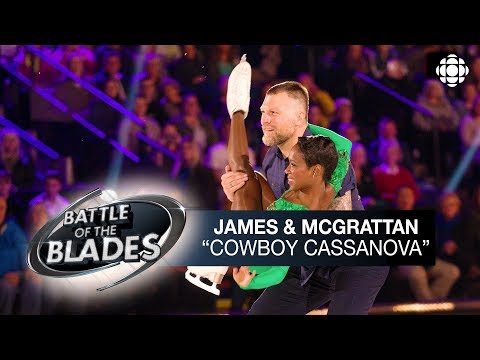 Vanessa James and Brian McGrattan perform to 'Cowboy Casanova' | Battle of the Blades