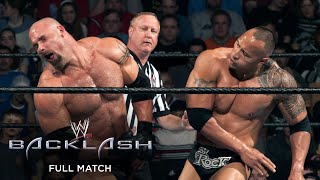FULL MATCH - The Rock vs Goldberg: Backlash 2003