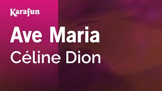 Karaoke Ave Maria - Céline Dion *