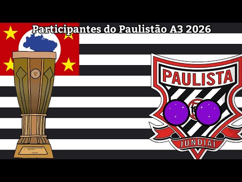 Participantes do Paulista Série A3 2026