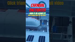 Carnival Encounter: The Good, The Bad, and The Ugly! What is your take on this? #carnivalcruise