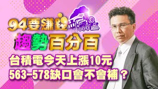 台積電今天上漲10元