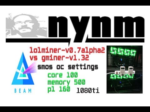LOLMINER VS GMINER (BEAM)