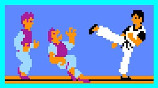 Kung Fu (NES, 1985) – 1P 5 Floors ×2 (Two Loops) Full Game Session 🥋👊🏯