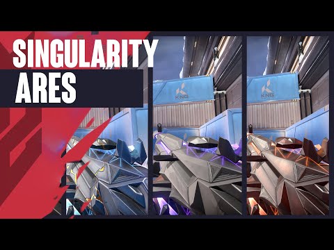 Singularity Ares Skin Showcase [4K] - Valorant Singularity Skins