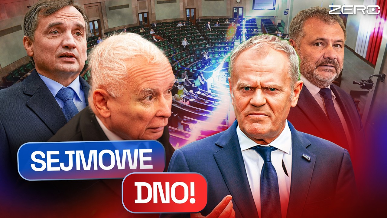 TOTALNY UPADEK! MŁOTKOWANIE TUSKA, KIEŁBASA KACZYŃSKIEGO I SZCZEKANIE W SEJMIE