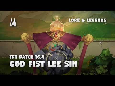 GOD FIST LEE SIN UNBOUND | FINISHER, BOOM, EMOTES | TFT 16.4