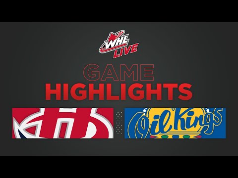 WHL Highlights: Hurricanes (10) at Oil Kings (2) - January 29, 2023