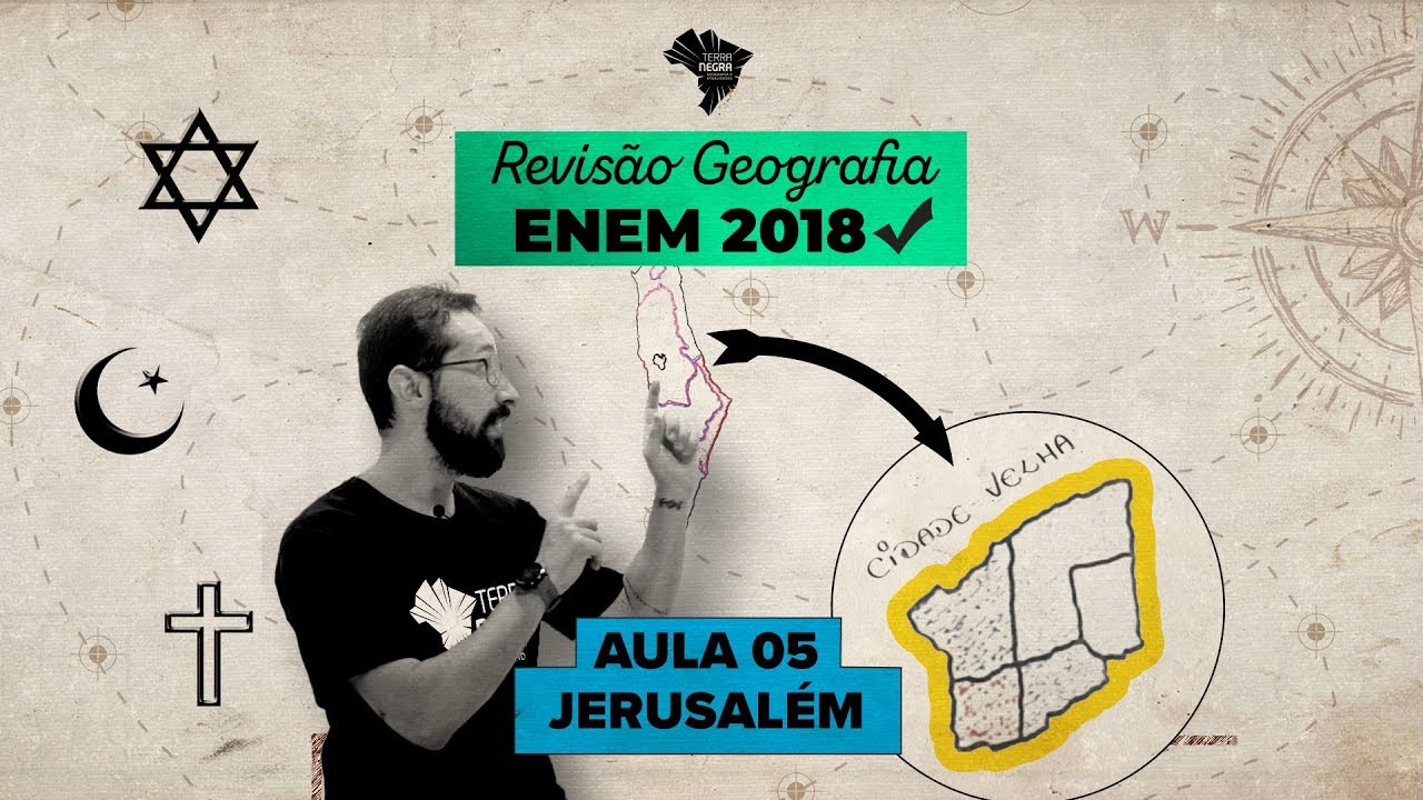 JERUSALÉM - Revisão Geografia ENEM 2018 [#05] | Terra Negra