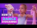 Easy Guide Putting On Dance Stockings For Little Girls