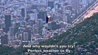 Perfect weather to fly + lyrics