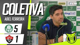 COLETIVA ABEL FERREIRA | AO VIVO | Palmeiras x Vitória - Brasileirão 2026