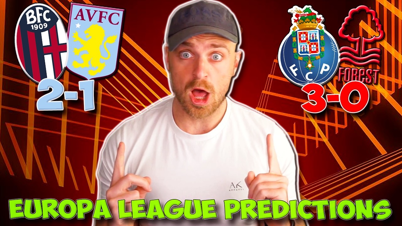 EUROPA LEAGUE QUARTER FINAL [FIRST LEG] PREDICITONS & TIPS | BOLOGNA VS VILLA & PORTO VS FOREST!