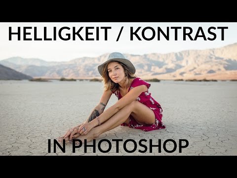 HELLIGKEIT UND KONTRAST - Einstellungsebene in Photoshop - kostenloses Tutorial