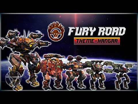 [WR] 🔥 FURY ROAD Theme Hangar – Mk3 Gameplay | War Robots