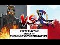 POPPY PLAYTIME REACT TO THE PROTOTYPE VS THE MIMIC Poppyplaytime Theprototype Gachalife2