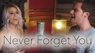Never Forget You - Zara Larsson feat. MNEK | Caleb + Kelsey Cover