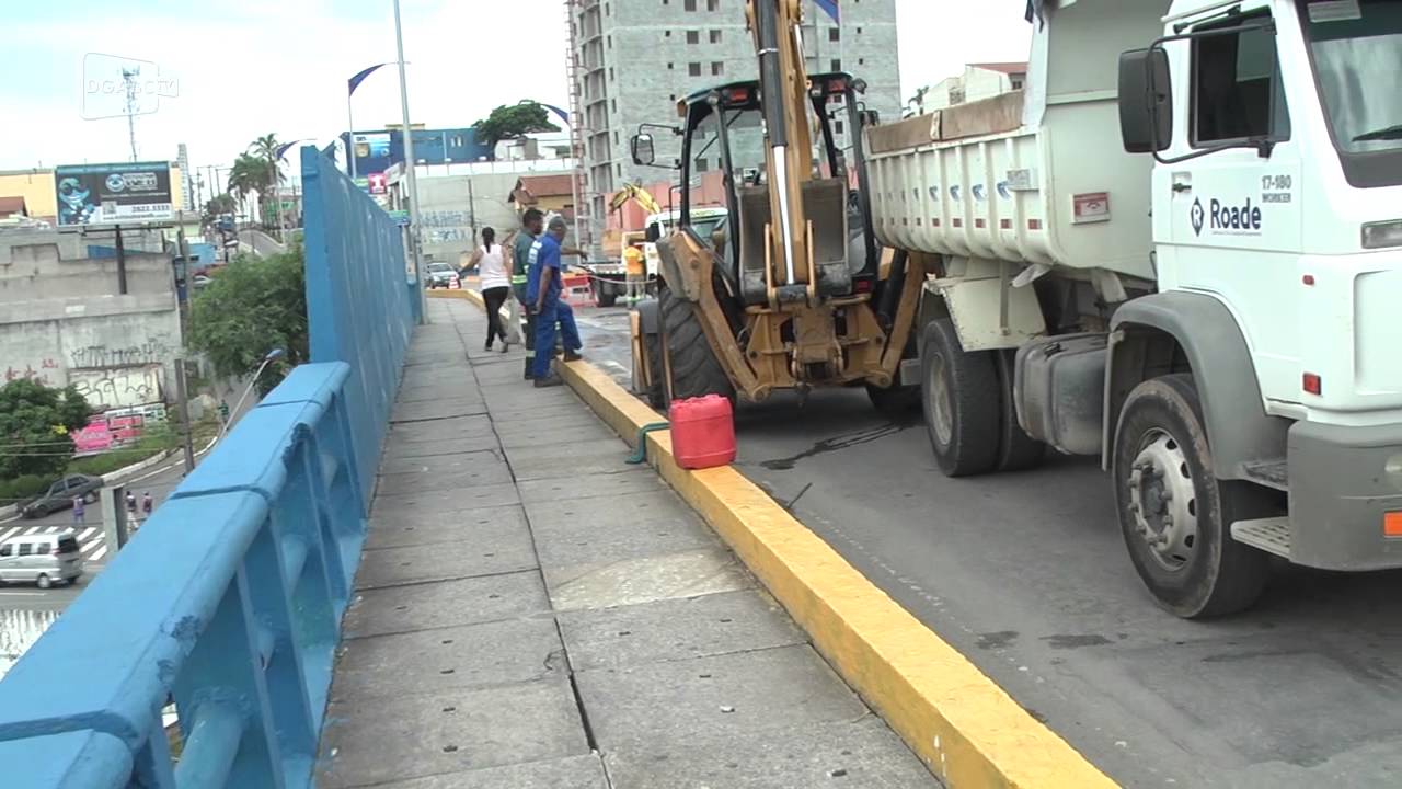 Via de Mauá tem interdição; veja vídeo