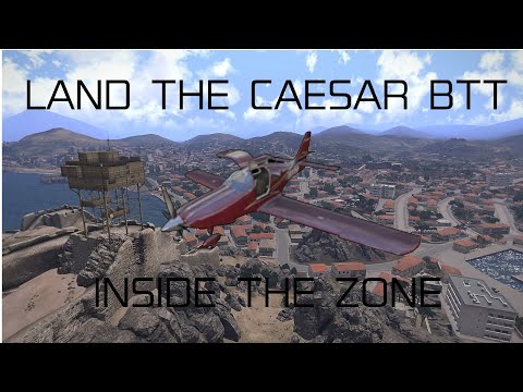 How to land the Caesar BTT inside the zone Arma 3 KotH