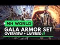 Monster Hunter World | Anniversary Gala Armor Set Overview + Layered Set