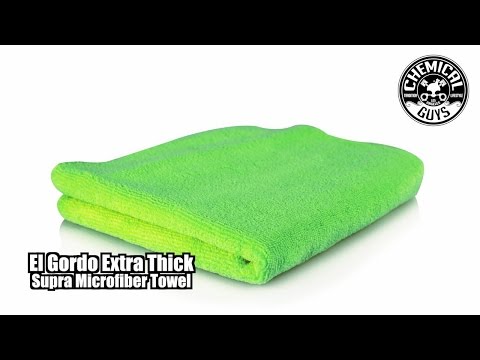 El Gordo Extra Thick Supra Microfiber Towel - Chemical Guys Car Care