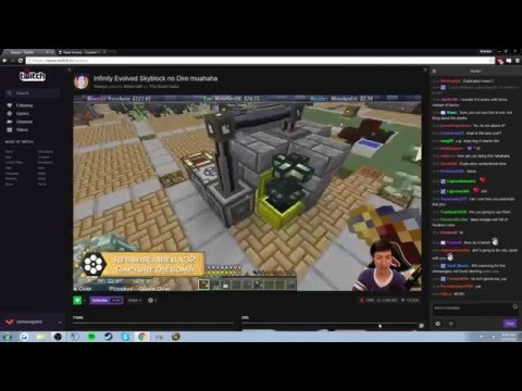 Soaryn | Infinity Skyblock DUPLICATION EXPLOIT on 5/14/16 stream!