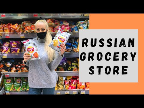Grocery Shopping in Russia, Saint Petersburg| FOOD, PRICES| How Much Does Black Caviar Cost?